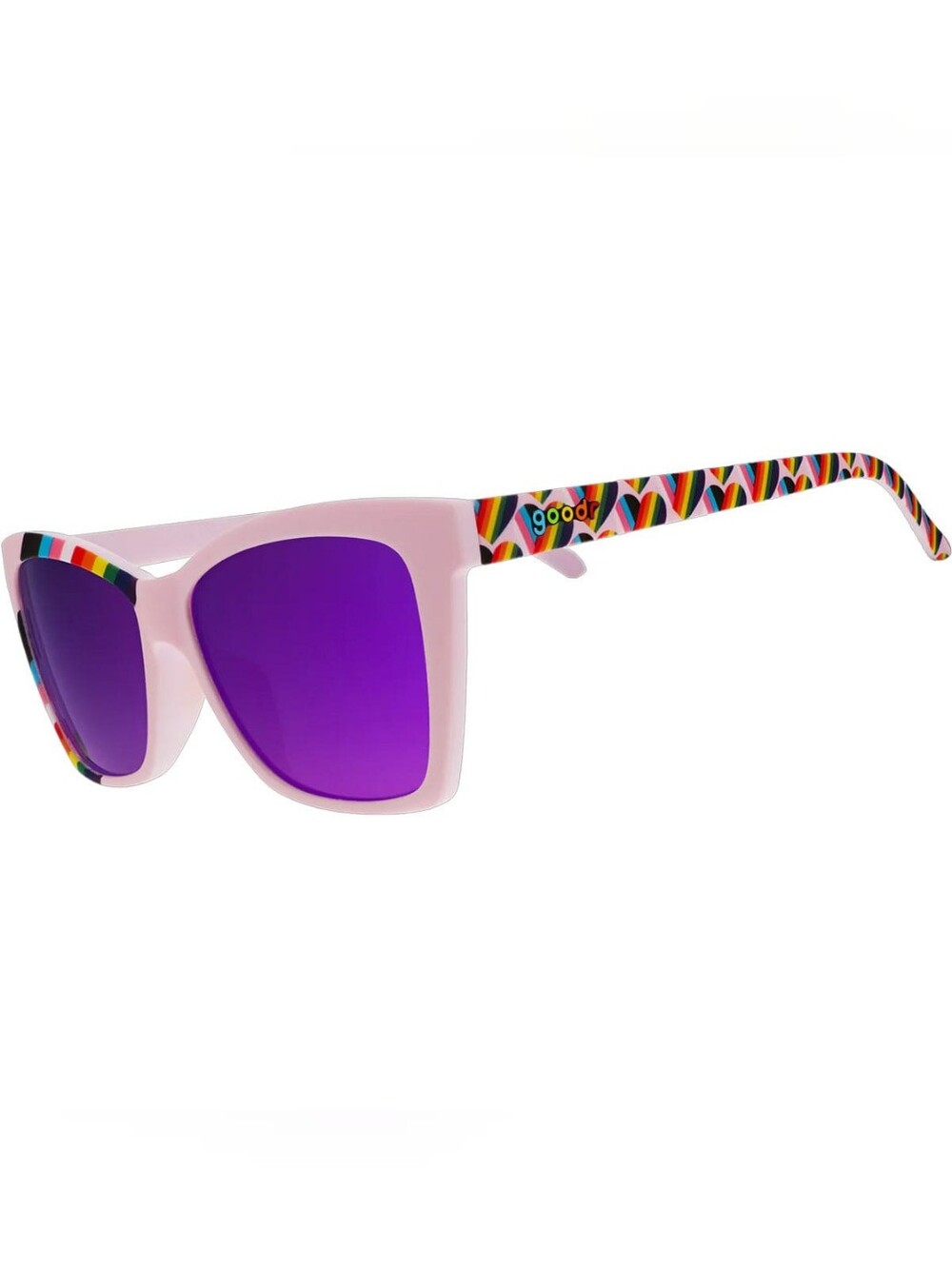 goodr Limited edition Pride polarized Sunglasses